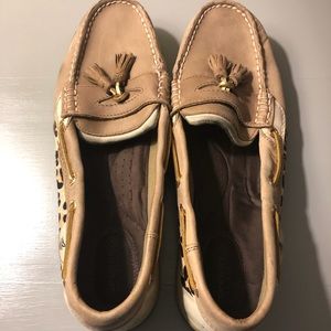 Cheetah Print Sperrys